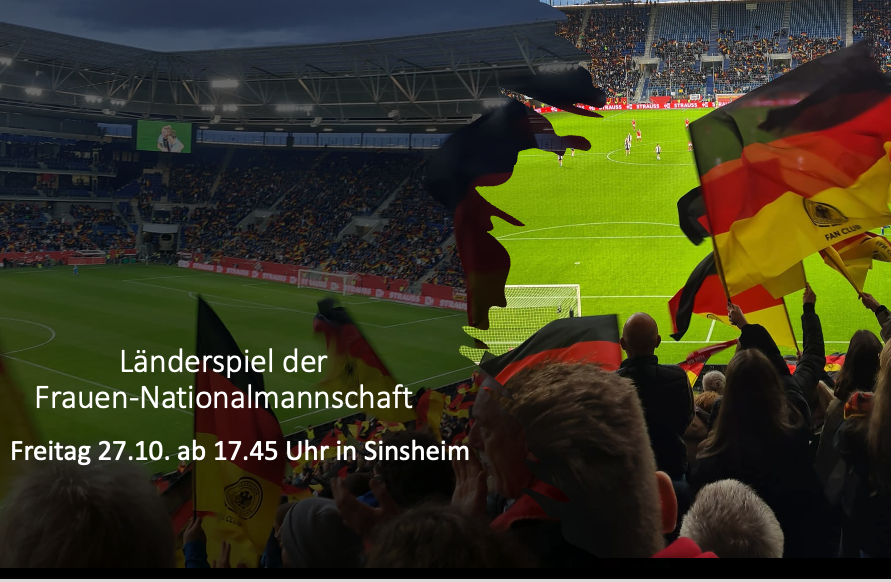 Länderspiel der Frauen-Nationalmannschaft