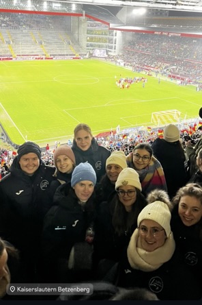 Live dabei- Spiel der Frauen Nationalmannschaft in Kaiserslautern