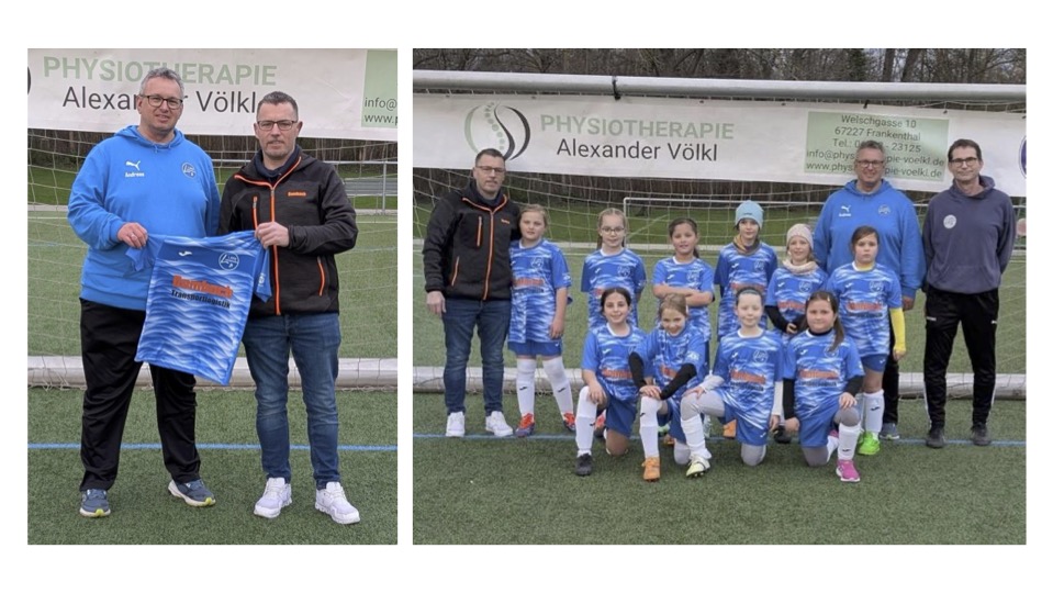 Dambach Transportlogistik- neuer Sponsor bei den F-Juniorinnen