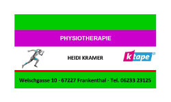 Physiotherapie Kramer